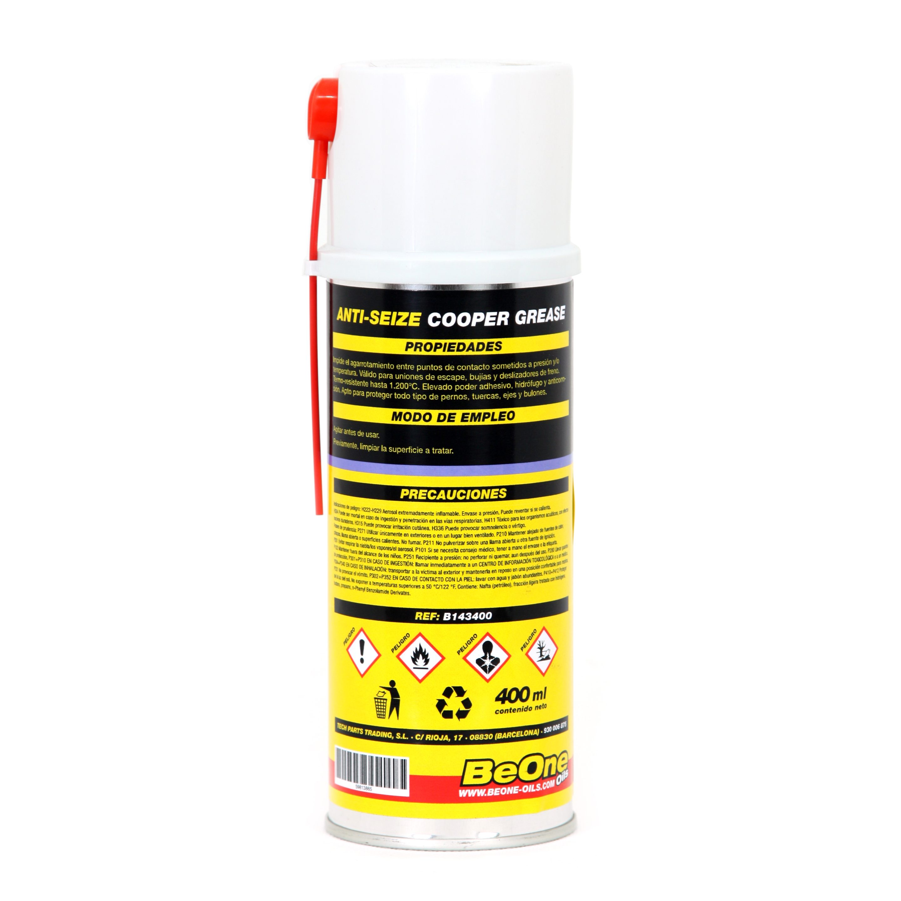 ANTI-SEIZE COPPER GREASE 400 ml - Imagen 2
