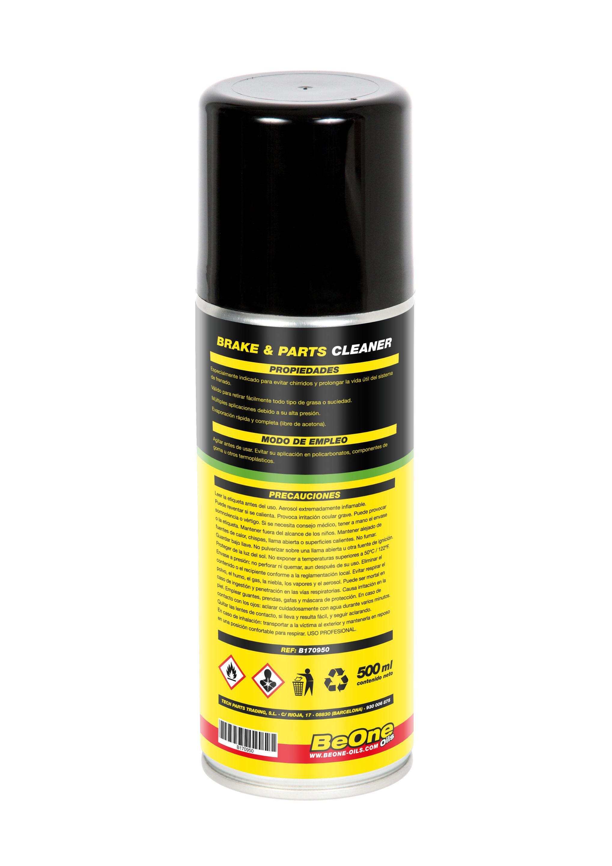 BRAKE & PARTS CLEANER 500 ml - Imagen 2